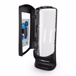 dispensador servilletas vertical abierto por dentro funcionalidad