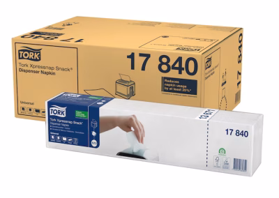 servilletas dispensador snack blancas