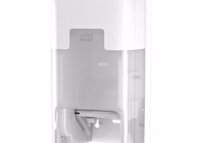 dispensador papel higienico sin mandril doble