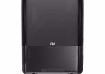 dispensador mini toallas en continuo negro