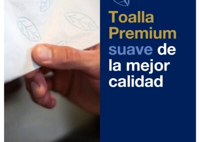 toalla de mano en rollo extra suave