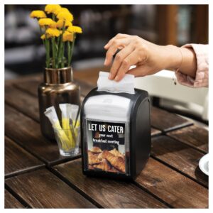 dispensador servilletas mesa compacto