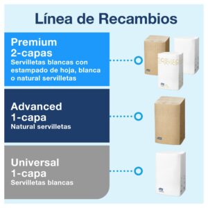 dispensador servilletas vertical para locales