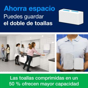 dispensador mini toallas en continuo
