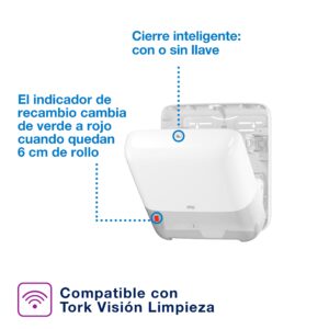 dispensador toallas rollo manual h1