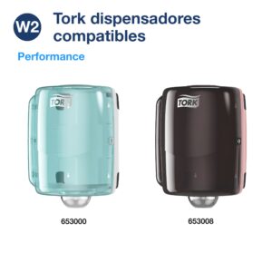 bobina papel secado azul w1 w2