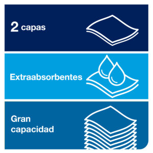 toalla de mano en rollo extra suave