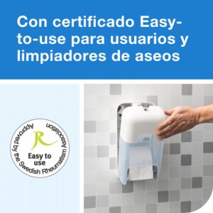 dispensador papel higienico sin mandril doble
