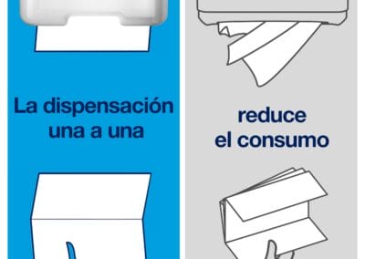 toallas de mano plegadas en v