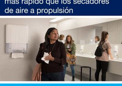 dispensador mini toallas en continuo