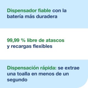 dispensador toallas continuo automatico