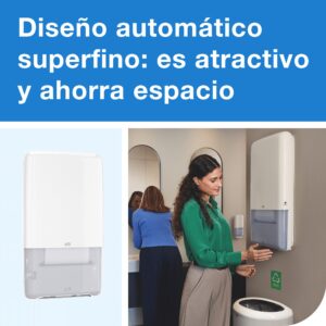 dispensador toallas continuo automatico