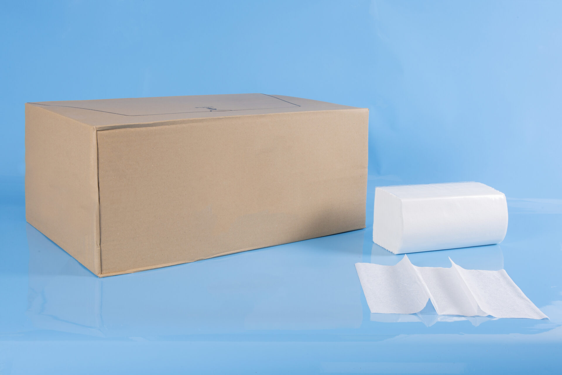 Toallas Secamanos Zig Zag Interfoliadas (Pura Celulosa, Doble Capa, Caja 4000 uds)