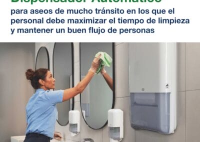 dispensador toallas continuo automatico