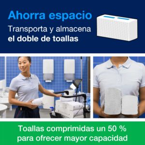 toallas de mano en continuo