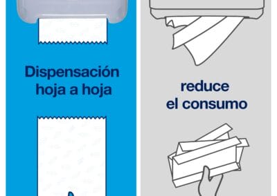 dispensador toallas rollo manual h1