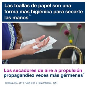 toallas de mano plegadas en v