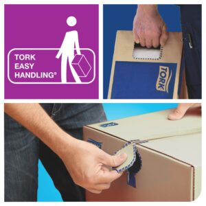 toalla de mano en rollo 2 capas