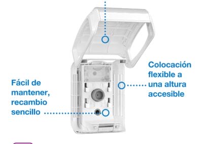 dispensador ambientador continuo cartucho