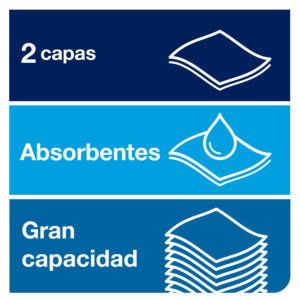 toalla de mano en rollo verde