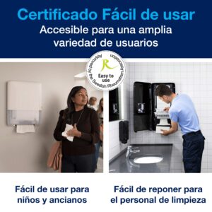 dispensador mini toallas en continuo