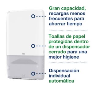 dispensador toallas continuo automatico