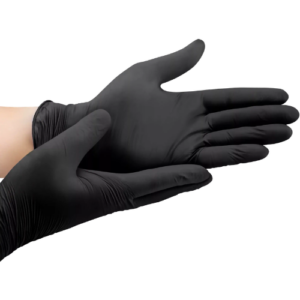 Guantes de Nitrilo negro sin polvo