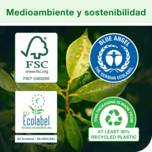 toalla de mano en rollo verde