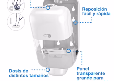 dispensador jabon mini 565200
