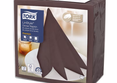 servilletas efecto tela cacao
